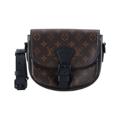 路易威登 LOUIS VUITTON Montsouris PM 郵差包 斜背包 M47060 晶片款 原花MONTSOURIS郵差包 PM 防塵袋