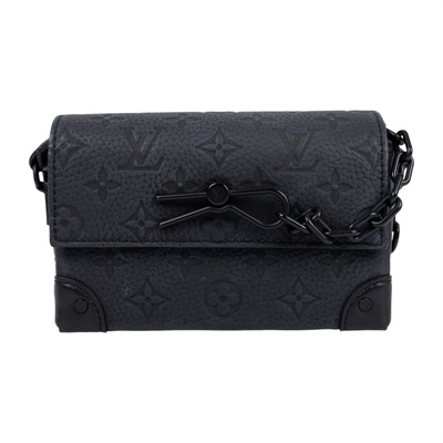 路易威登 LOUIS VUITTON Steamer 隨身 錢包 黑色 M81746 晶片款 黑原花壓紋STEAMER 原廠盒子