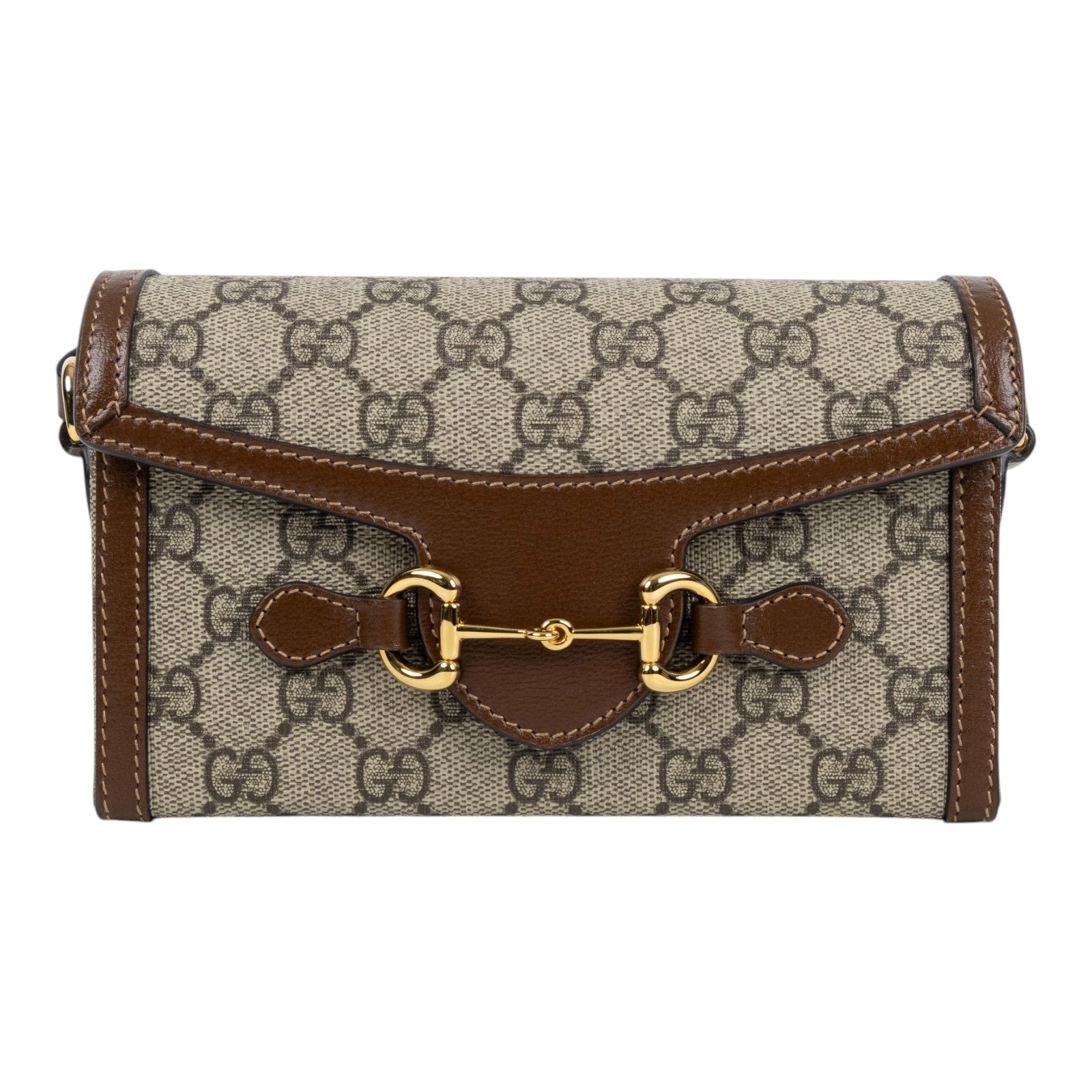 古馳 GUCCI Horsebit 1955 馬銜扣 迷你袋 斜背包 烏木色 699296 92TCG 棕1955 HORSEBIT MINI 原廠盒子/防塵袋