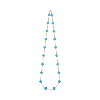 梵克雅寶 Van Cleef & Arpels Vintage Alhambra 20 Motifs 項鍊   原廠盒子/內襯