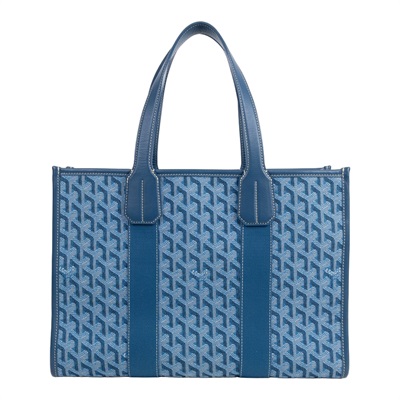 高雅德 GOYARD Villette PM Tote Bag 托特包 VILLETPMLTJ 藍帆布限定款VILLETTE PM 防塵袋