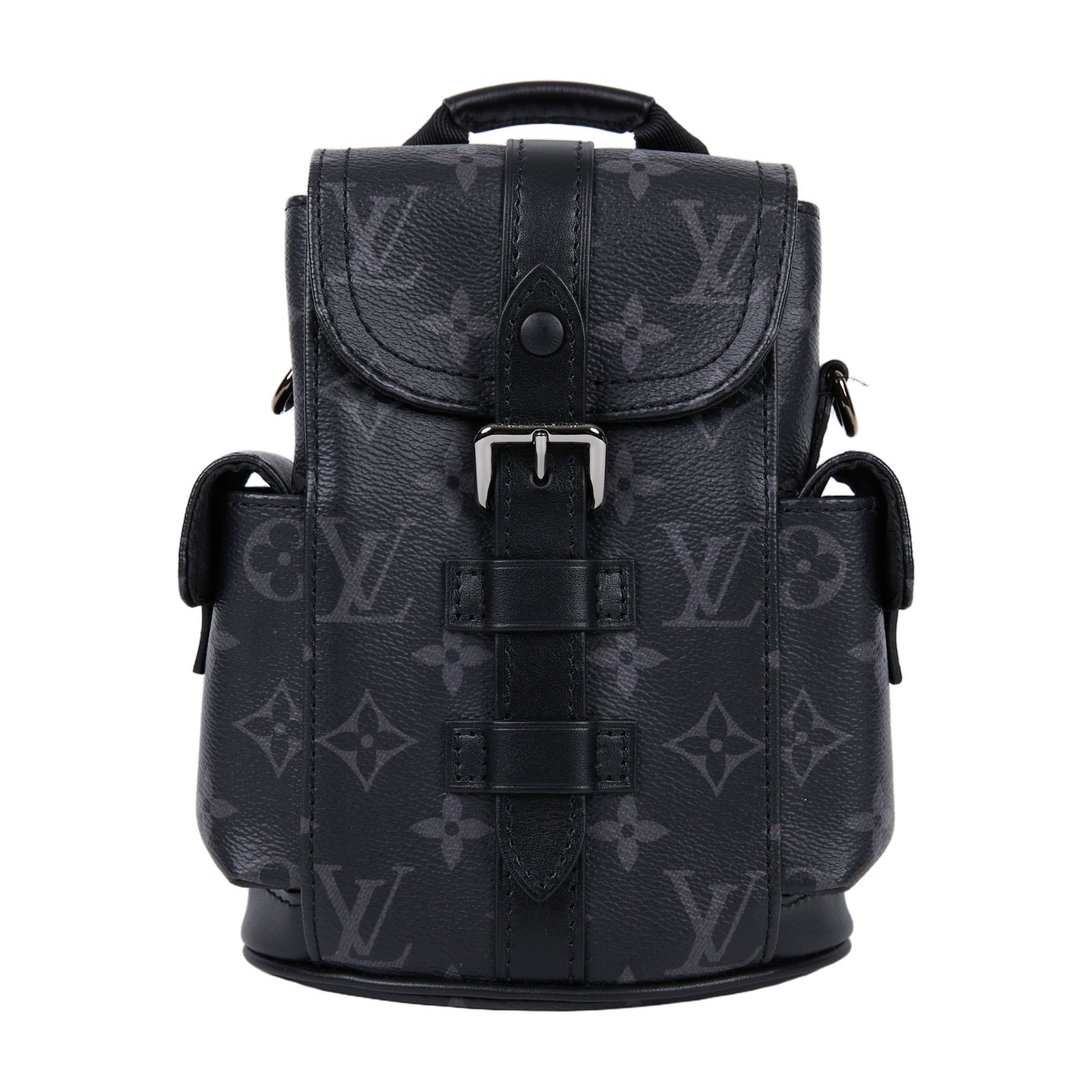 路易威登 LOUIS VUITTON Nano Christopher 後背包 M82769 晶片款  原廠盒子/防塵袋/背帶