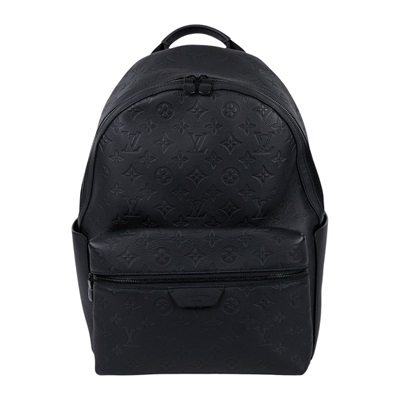 路易威登 LOUIS VUITTON Discovery 後背包 黑色 M46553 晶片款 黑原花壓紋DISCOVERY後背包 防塵袋
