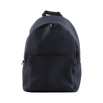 路易威登 LOUIS VUITTON Discovery Work 後背包 蠟面小牛皮 黑色 黑色金屬配件 M15259 晶片款  防塵袋