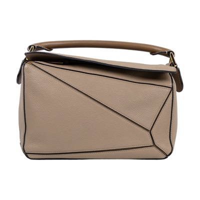 羅意威 LOEWE Small Puzzle bag 肩背 斜背包 322.30.S21 奶茶色 PUZZLE 小號 背帶
