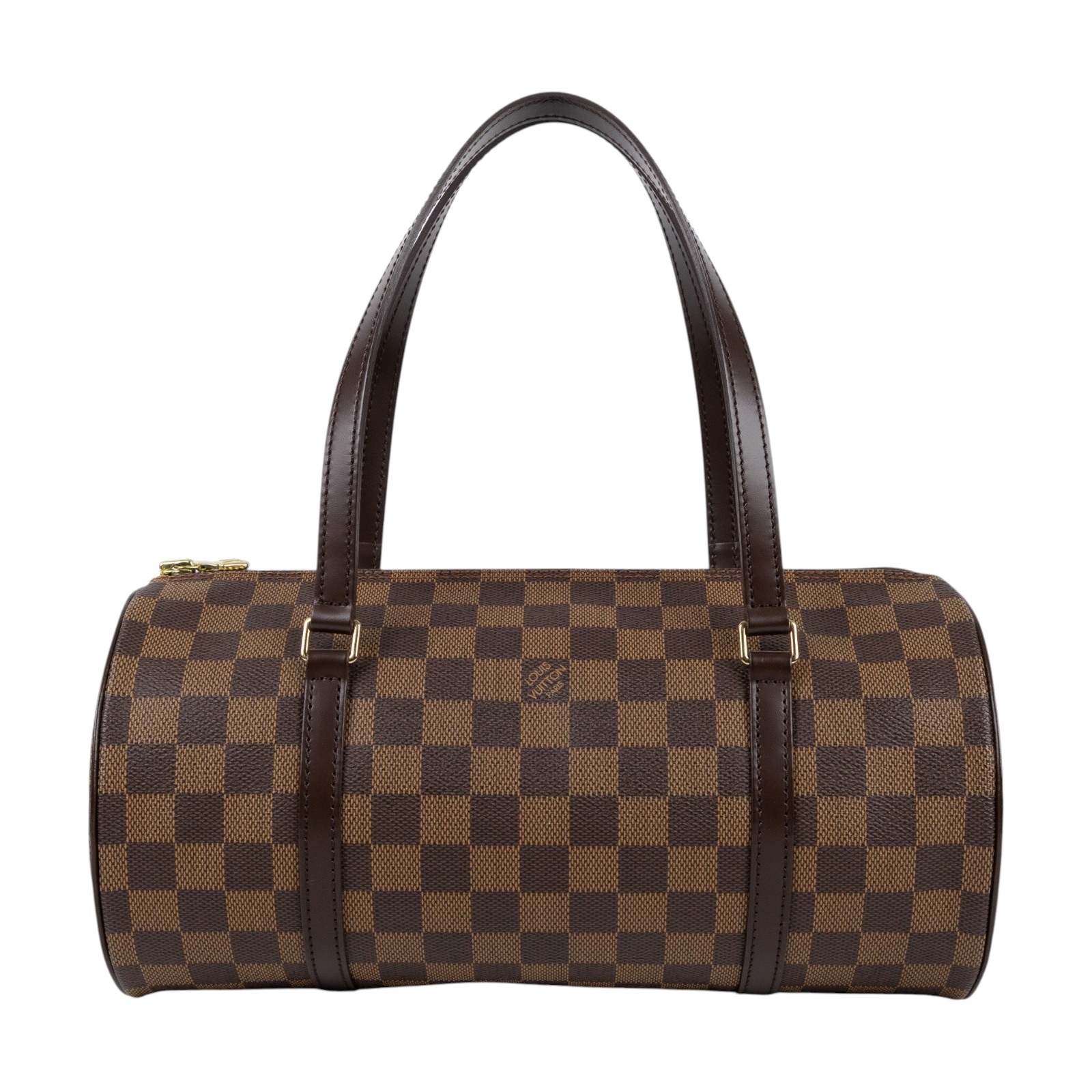 路易威登 LOUIS VUITTON Papillon 30 棋盤格 圓筒 手提包 N51303 棋盤DAMIER圓筒子母包 防塵袋/子包