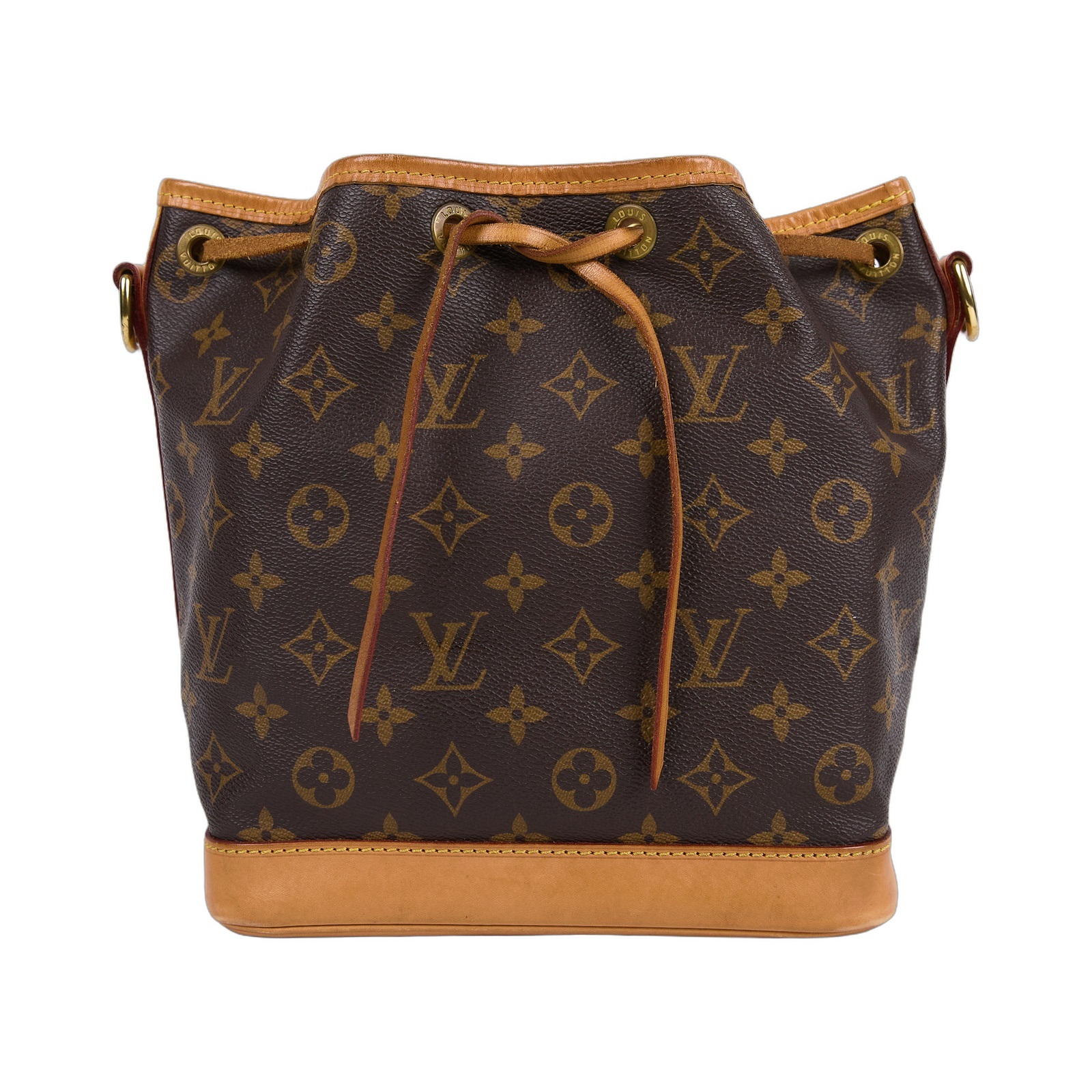 路易威登 LOUIS VUITTON Noé BB 原花 束口水桶包 M40817 原花NOE BB 背帶