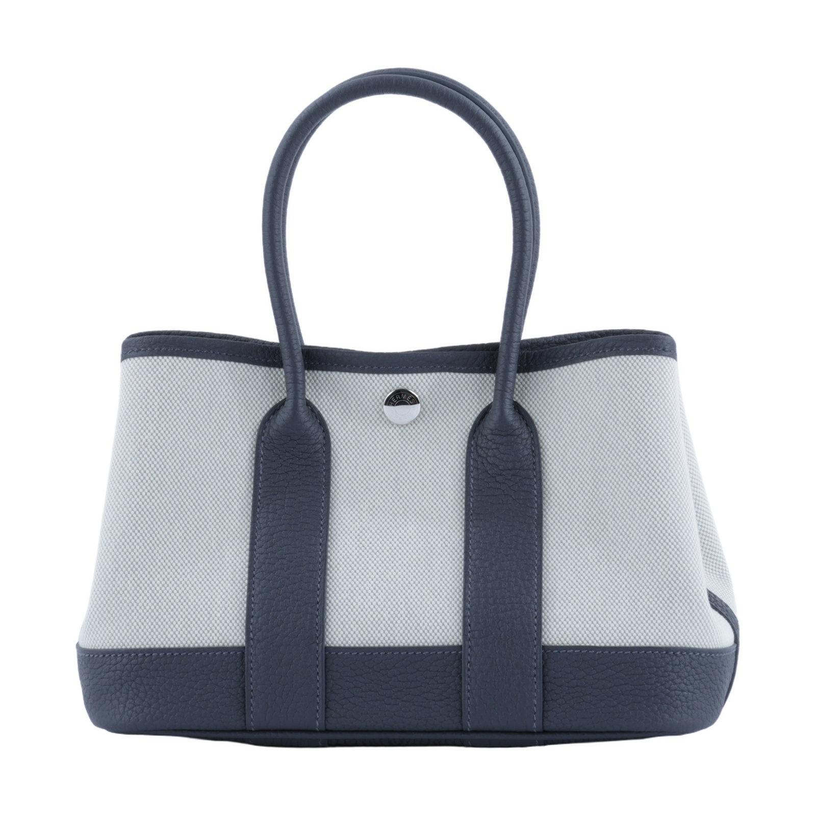 愛馬仕 Hermes Neo Garden Party 花園派對包 23 銀色五金 石板灰色 H086418CKAF /  /#AF  原廠盒子/防塵袋/昇恆昌購買證明