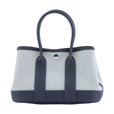 愛馬仕 Hermes Neo Garden Party 花園派對包 23 銀色五金 石板灰色 H086418CKAF /  /#AF  原廠盒子/防塵袋/昇恆昌購買證明