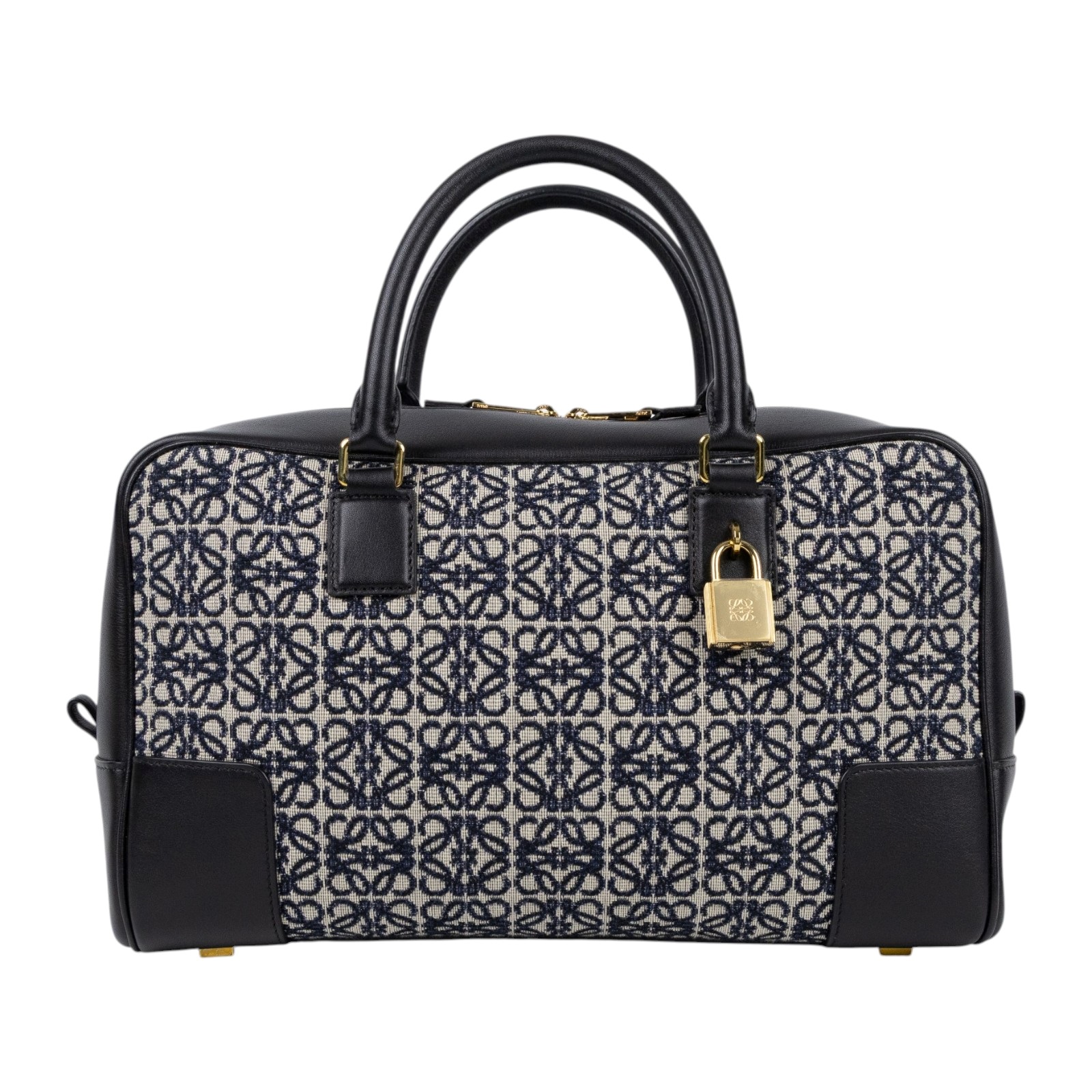 羅意威 LOEWE Amazona 28 bag 肩背 手提包 A039N08X02 黑AMAZONA28 防塵袋/背帶