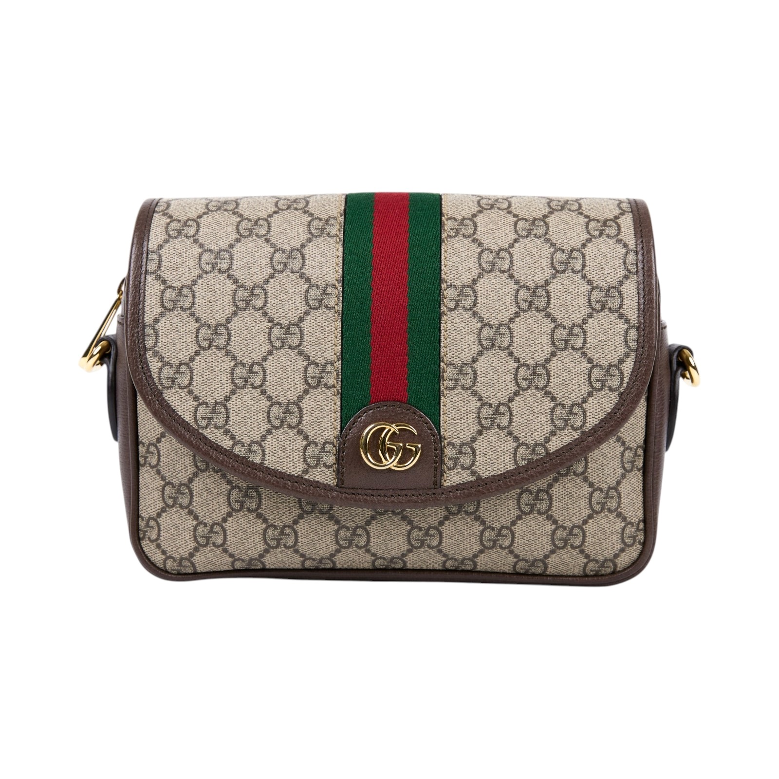 古馳 GUCCI Ophidia 小型 斜背包 722117 FAAX3 Ophidia GG 小號鉚釘寬背帶單肩包 背帶