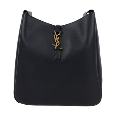 聖羅蘭 YSL SAINT LAURENT LE 5 À 7 滑面皮革 柔軟 大型 手袋 手提 肩背包 753837AAAUQ  防塵袋/內袋