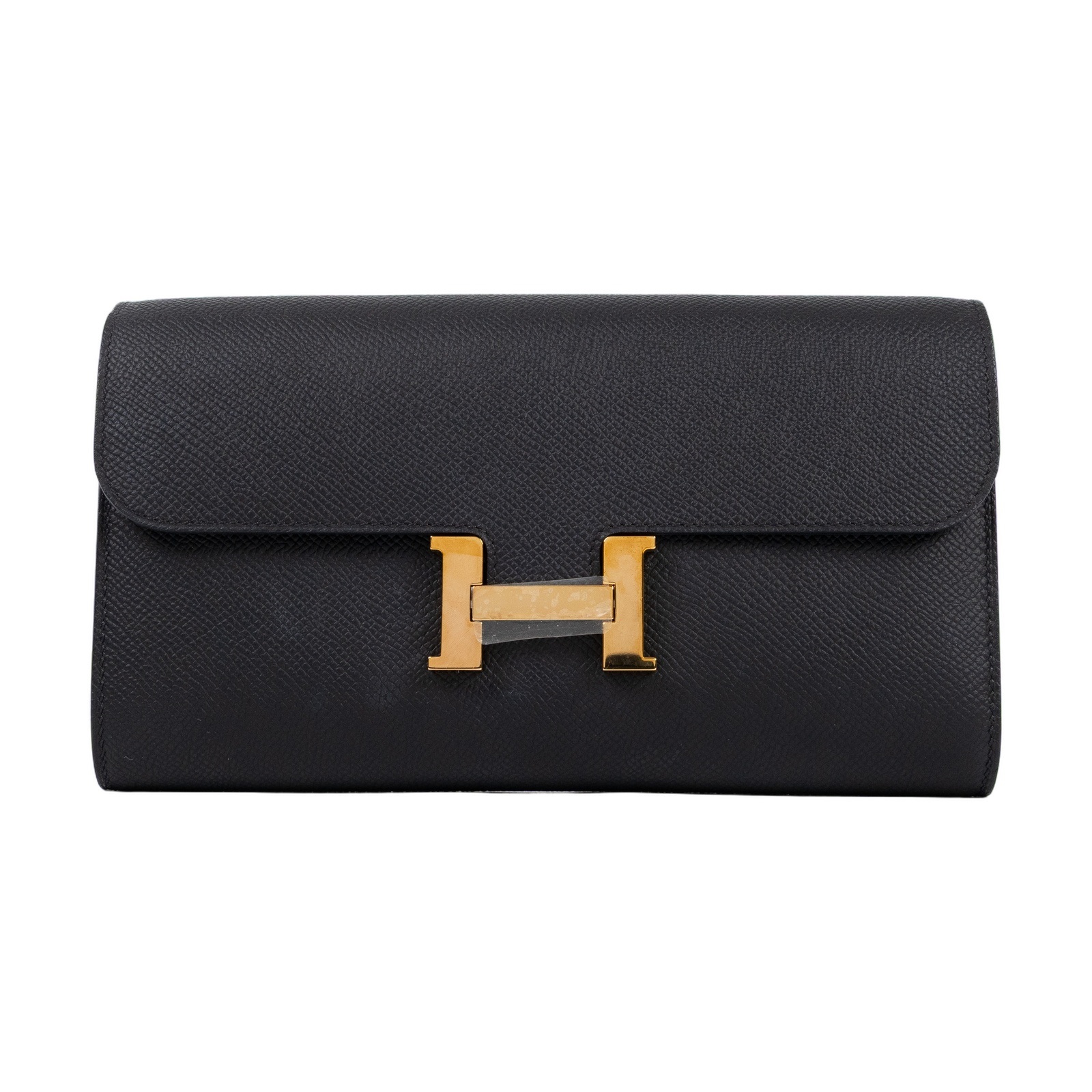 愛馬仕 Hermes Constance to go 康康包 長夾 金色五金 黑色 H080125CD89 /U SN 011 YW  原廠盒子/國外購買證明/背帶/防塵袋