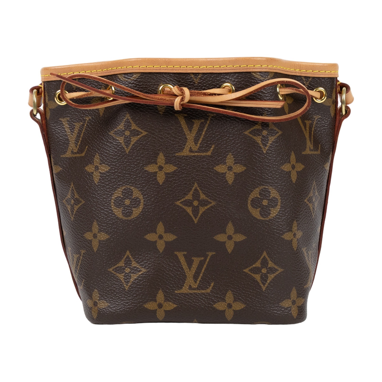 路易威登 LOUIS VUITTON Nano Noé 舊款 束口水桶包 M41346 原花NANO NOE舊版 防塵袋