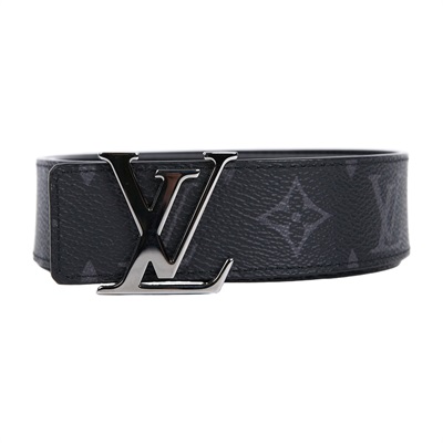 路易威登 LOUIS VUITTON LV Initiales 35毫米 皮帶 M4484V 黑原花皮帶 原廠盒子/防塵袋