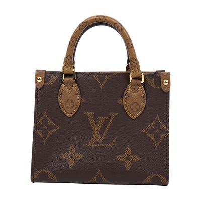 路易威登 LOUIS VUITTON OnTheGo BB 迷你 手提袋 單肩包 經典帆布 M46839 晶片款  防塵袋/國外購買證明/背帶