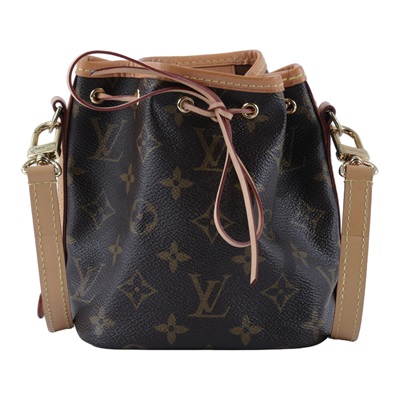 路易威登 LOUIS VUITTON Nano Noé 舊款 束口水桶包 M41346 NANO NOE 舊版 背帶改造 原背帶移除，附原廠肩帶