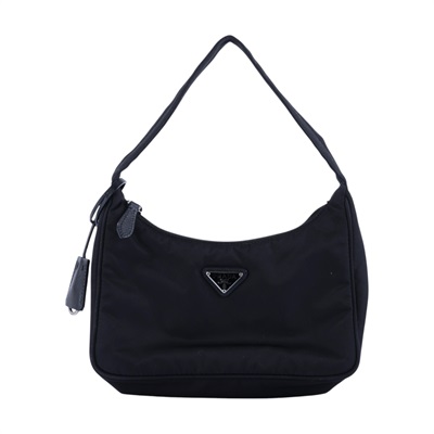 普拉達 PRADA Re-Edition 迷你 Hobo 包 1NE515_RDH0 黑尼龍HOBO腋下包 防塵袋/吊牌