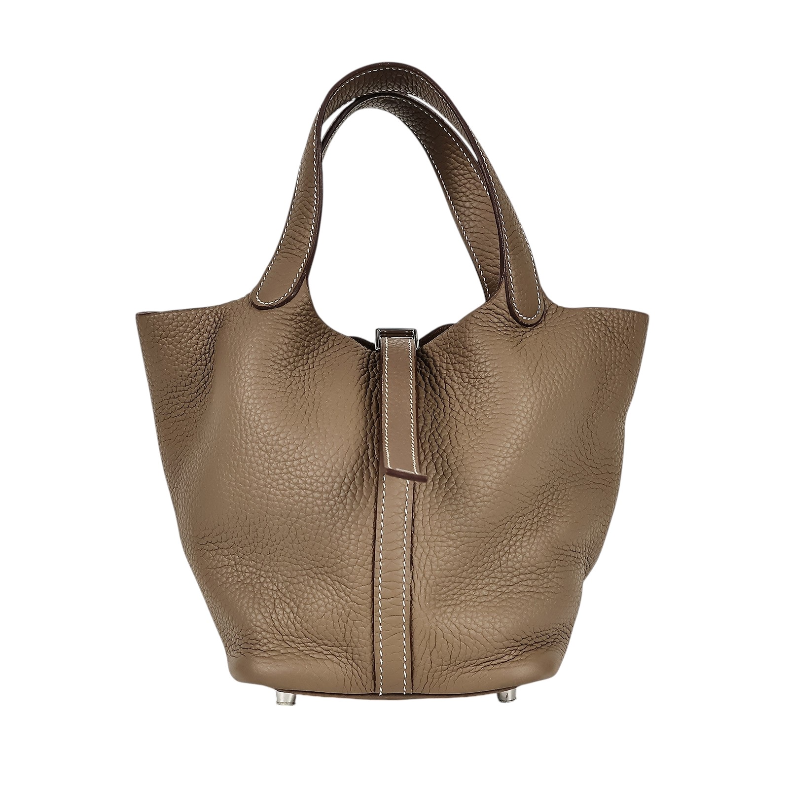 愛馬仕 Hermes Picotin Lock 18 菜籃子包 PT18 Y刻 大象灰PICOTIN18 鎖組