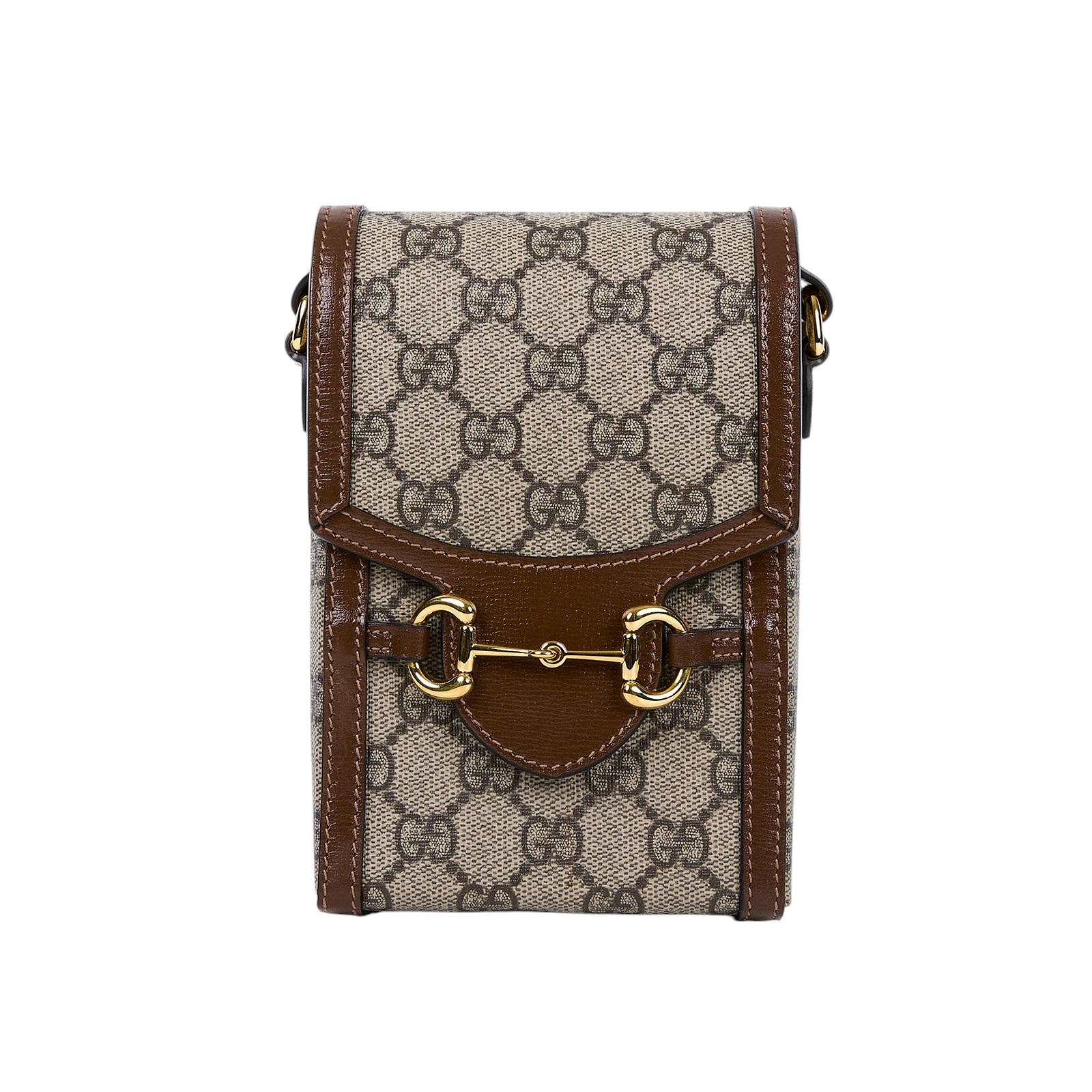 古馳 GUCCI 馬銜扣 1955 迷你袋 625615 棕馬銜扣1955迷你包 原廠盒子/防塵袋