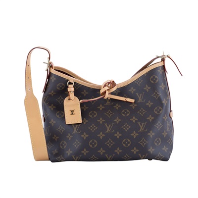 路易威登 LOUIS VUITTON CarryAll PM 原花 肩背包 M46203 晶片款 原花CARRYALL PM 原廠盒子/防塵袋/內袋/購買證明