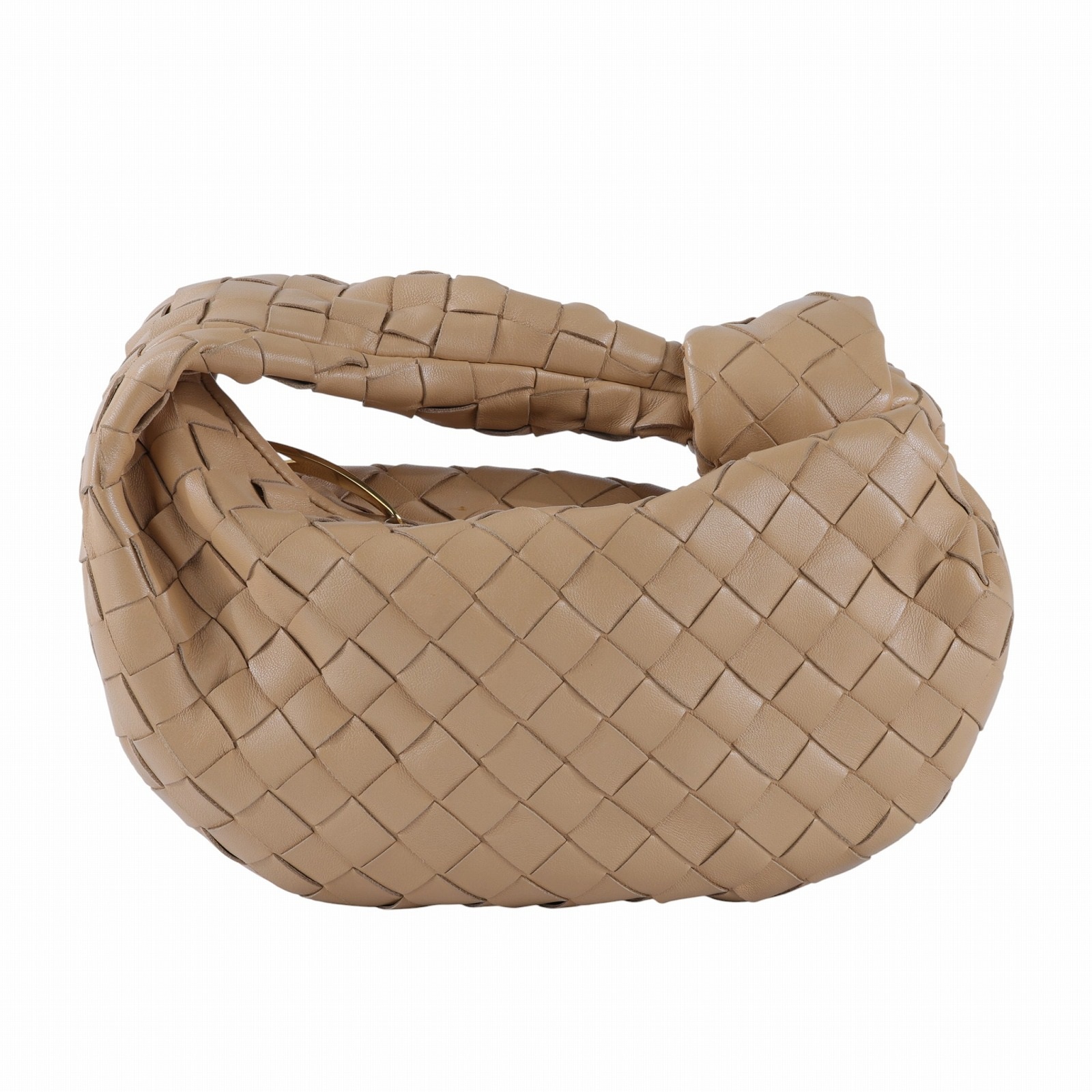 寶緹嘉 BOTTEGA VENETA Mini Jodie 手提包 651876VCPP5 奶茶 JODIE MINI 防塵袋