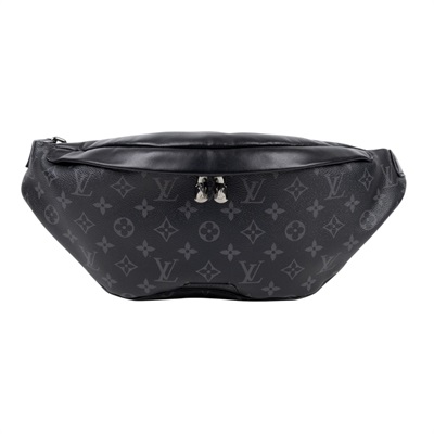 路易威登 LOUIS VUITTON Discovery 黑帆布 腰包 M44336 黑原花DISCOVERY腰包 無附屬品