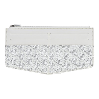 高雅德 GOYARD Insert Louise 卡片夾 INSLOUMMLTY 白Insert Louise 拉鍊卡包 原廠盒子