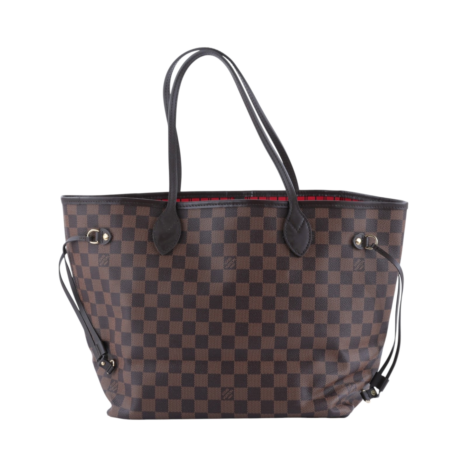 路易威登 LOUIS VUITTON 棕棋盤 Neverfull MM 托特包 N41358 棋盤NEVERFULL MM 防塵袋/內袋