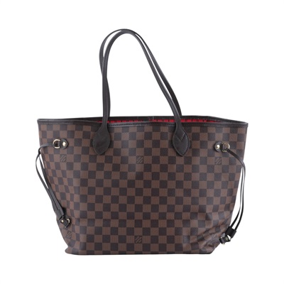 路易威登 LOUIS VUITTON 棕棋盤 Neverfull MM 托特包 N41358 棋盤NEVERFULL MM 防塵袋/內袋