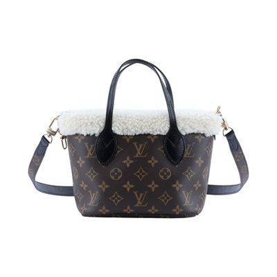 路易威登 LOUIS VUITTON Neverfull Bandoulière Inside Out BB 手提包 肩背包 斜背包 M26315 晶片款  內袋/背帶