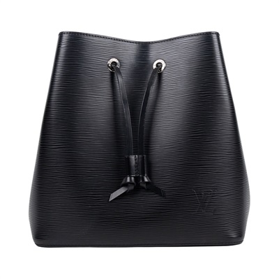 路易威登 LOUIS VUITTON NéoNoé MM EPI 束口水桶包 M54366 晶片款 黑銀EPI NEONOE水桶包MM 背帶2