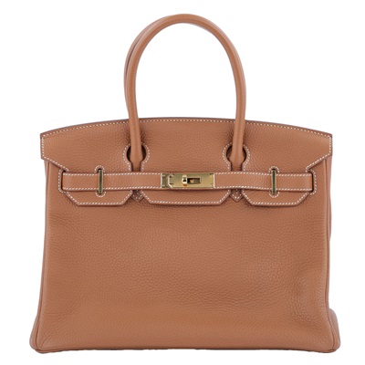 愛馬仕 Hermes Birkin Bag 柏金包 30 BK30 T HA 009 DZ T刻 金棕金BIRKIN30 內縫 原廠盒子/防塵袋/鎖組/雨衣