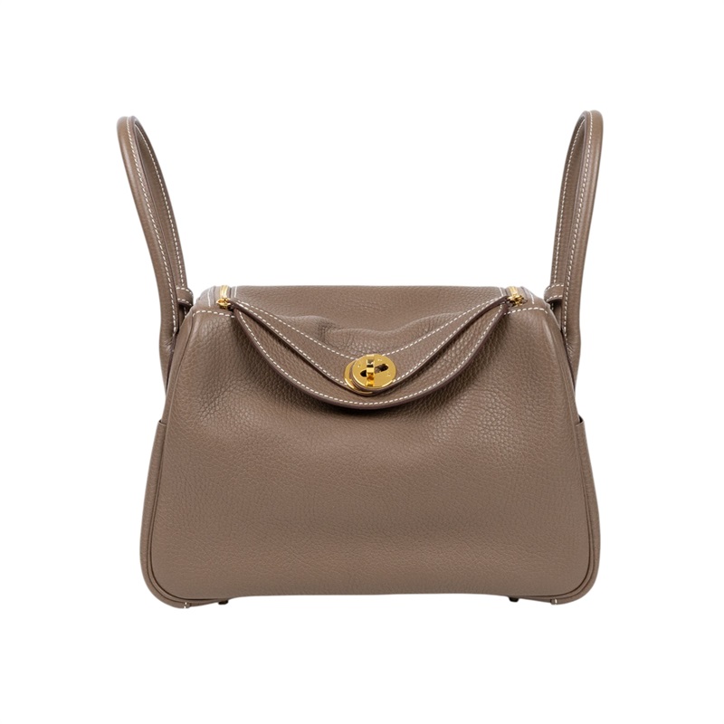 愛馬仕 Hermes Lindy 琳迪包 26 H073428CC18 A刻 LINDY26大象灰 防塵袋/原廠盒子/雨衣/購買證明