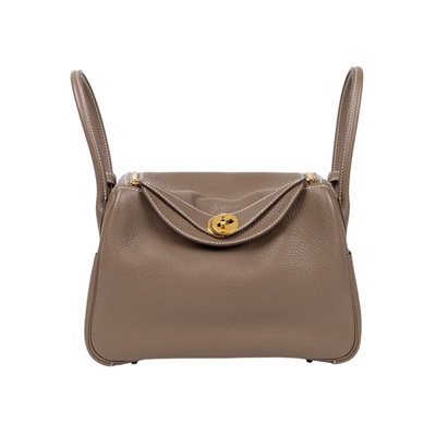 愛馬仕 Hermes Lindy 琳迪包 26 H073428CC18 A刻 LINDY26大象灰 防塵袋/原廠盒子/雨衣/購買證明