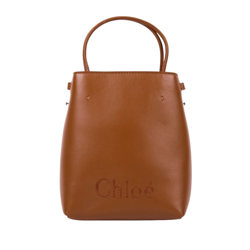 蔻依 CHLOE Sense 手提包 C23UP873I10 焦糖色 Sense水桶 防塵袋/保證卡