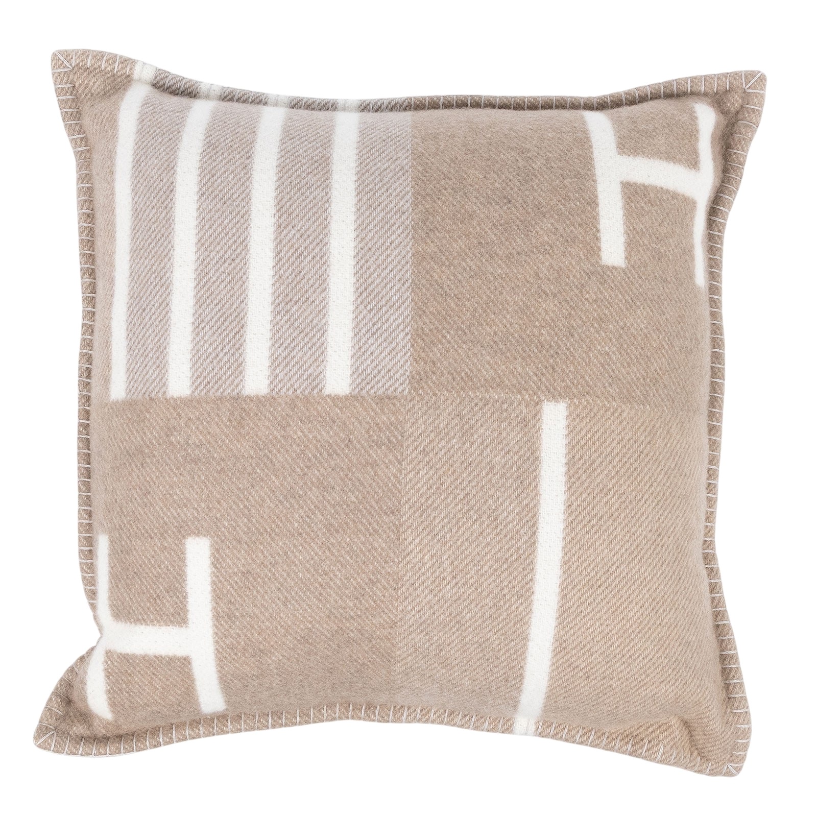 愛馬仕 Hermes Avalon 抱枕  卡其大抱枕 無附屬品