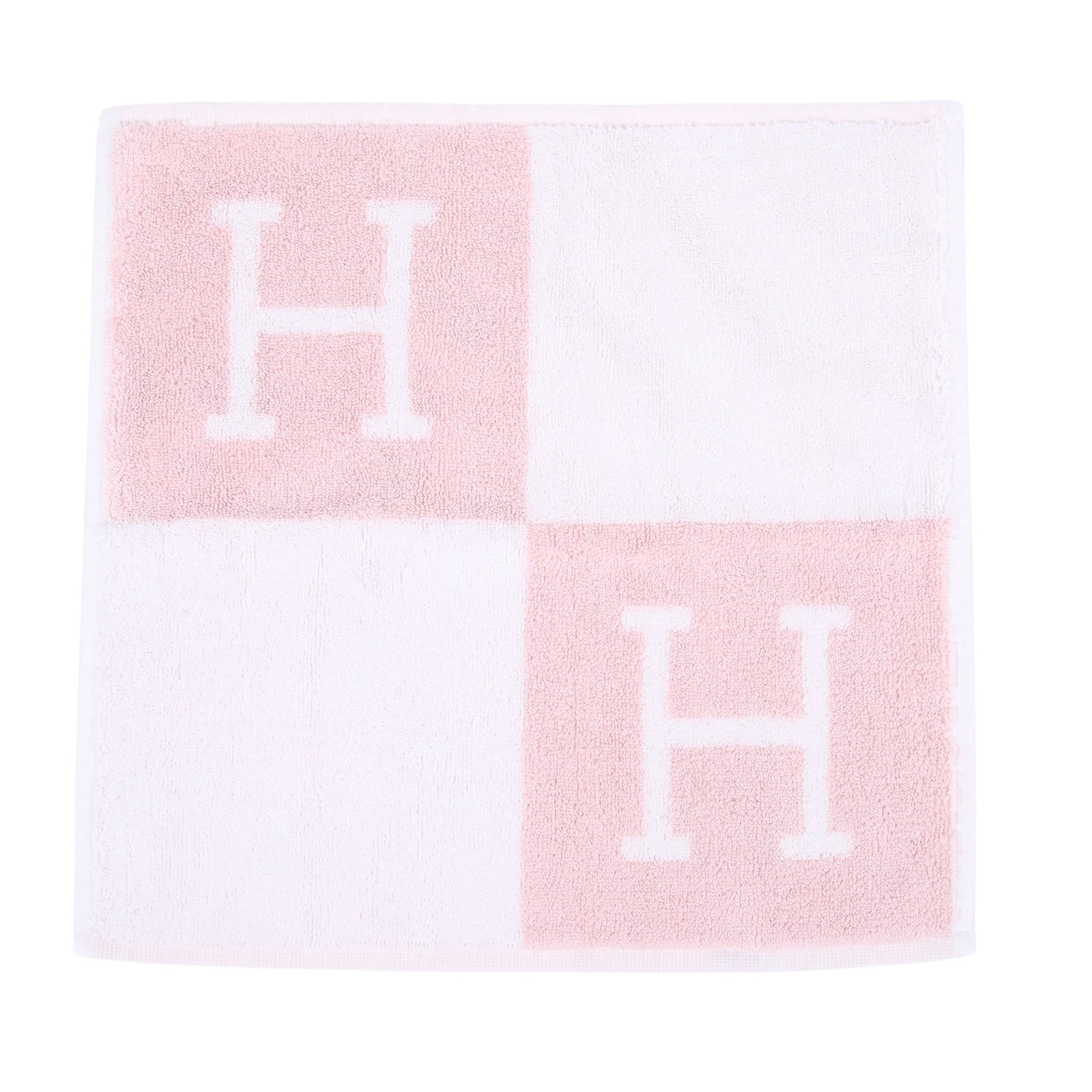 愛馬仕 Hermes Avalon 毛巾 丁香粉 H102192Mv02 粉小浴巾1 無附屬品