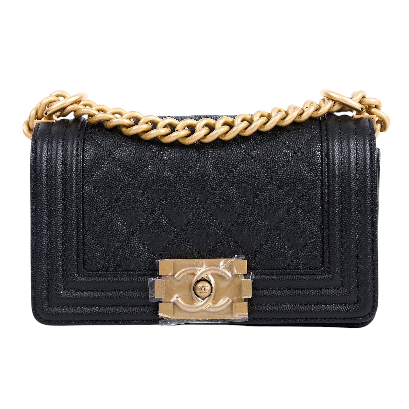 香奈兒 CHANEL Boy 20 小型 口蓋包 A67085 黑復古金BOY20 防塵袋/原廠盒子/保證卡