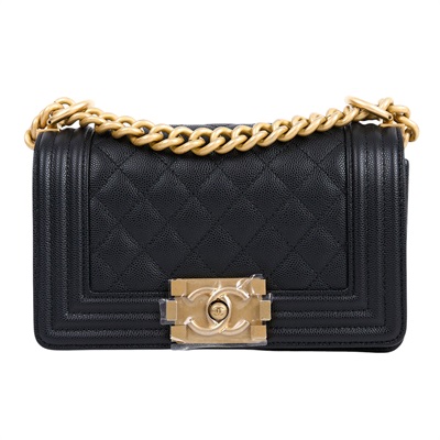 香奈兒 CHANEL Boy 20 小型 口蓋包 A67085 黑復古金BOY20 防塵袋/原廠盒子/保證卡