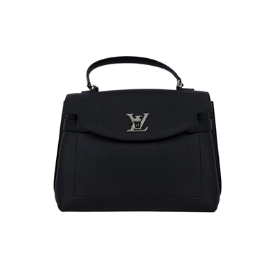 路易威登 LOUIS VUITTON LockMe Ever MM 手提包 肩背包 M51395 晶片款 黑Lock Me Ever MM 背帶