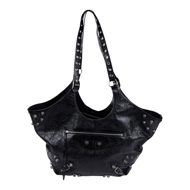 巴黎世家 BALENCIAGA Le cagole Large 手提包 7599391VG9Y 黑LE CAGOLE LARGE托特 防塵袋/購買證明/內袋