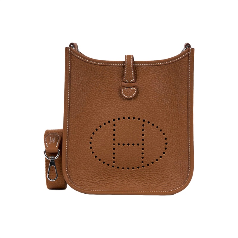 愛馬仕 Hermes Evelyne Bag Mini 伊芙琳包 Evelyne 16 EV16 H069426/U刻  原廠盒子/防塵袋/背帶