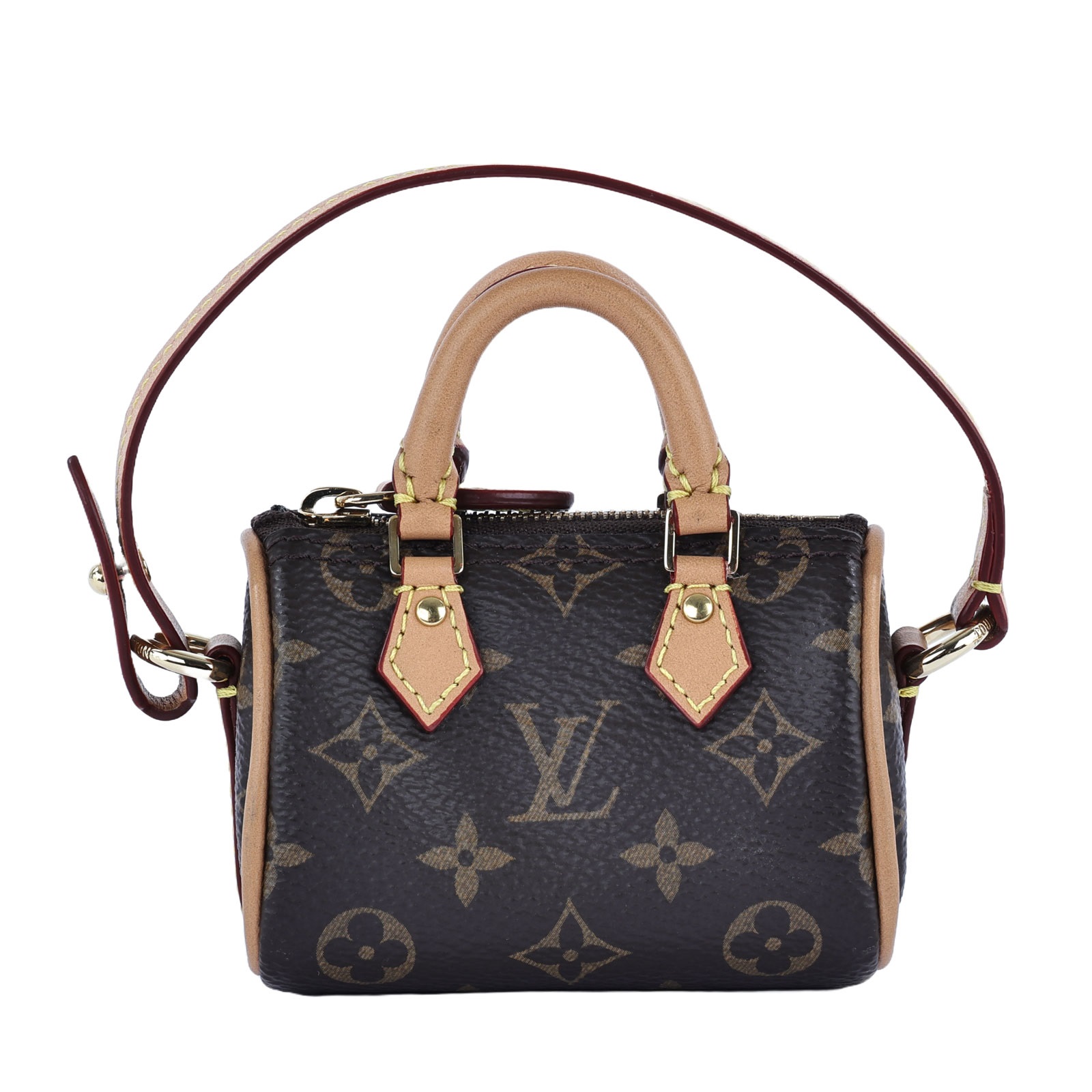 路易威登 LOUIS VUITTON Speedy Monogram 手提包吊飾 M00544 晶片款 　原花SPEEDY吊飾 原廠盒子/防塵袋/台灣購買證明