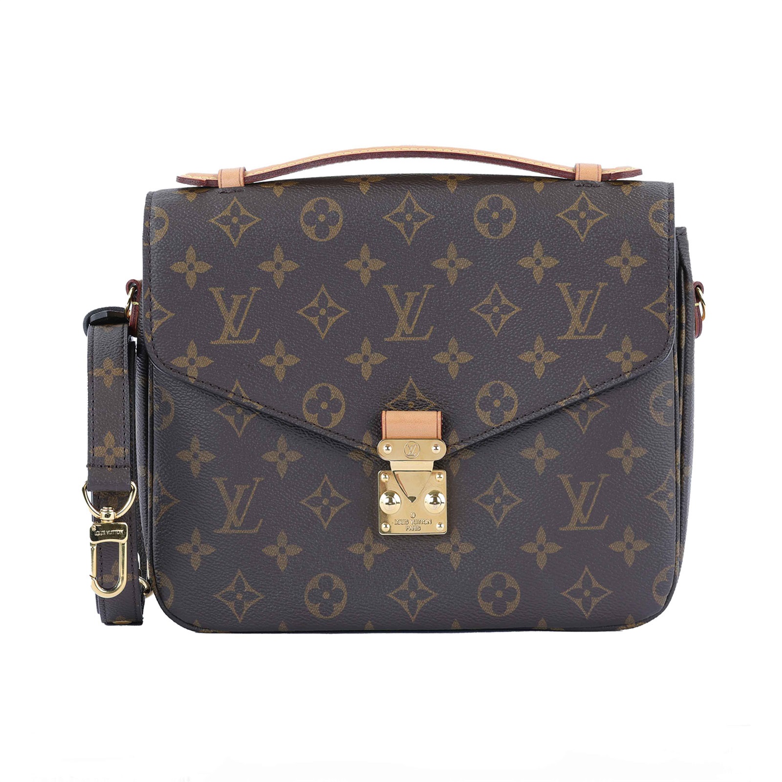 路易威登 LOUIS VUITTON Metis 經典帆布 手提 斜背 郵差包 M40780 原花郵差包 背帶