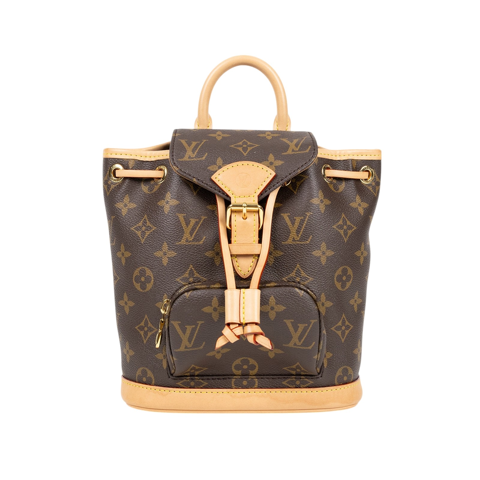 路易威登 LOUIS VUITTON Montsouris Mini 後背包 經典帆布 M11199 晶片款 原花MONTSOURIS MINI後背包 防塵袋