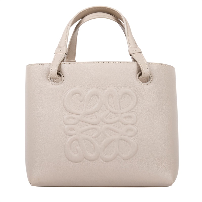 羅意威 LOEWE Inflated Anagram 托特包 A717S74X05 奶油色ANAGRAM MINI 防塵袋/購買證明