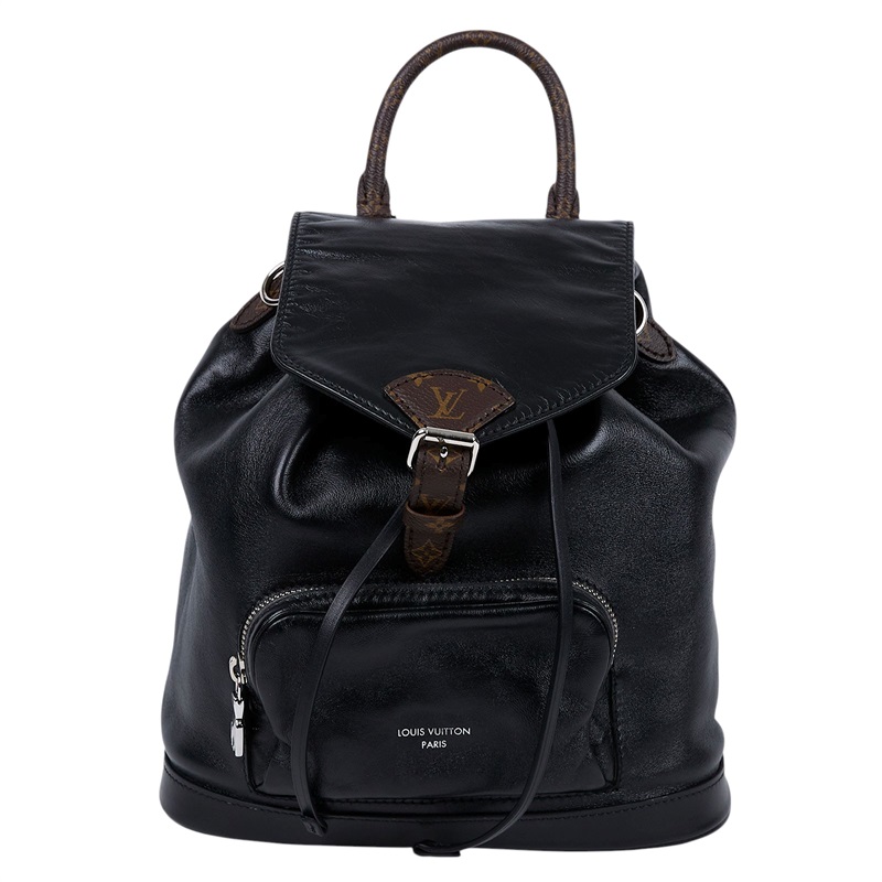 路易威登 LOUIS VUITTON Montsouris Vibe PM 後背包 M12587 晶片款 Montsouris Vibe PM 防塵袋