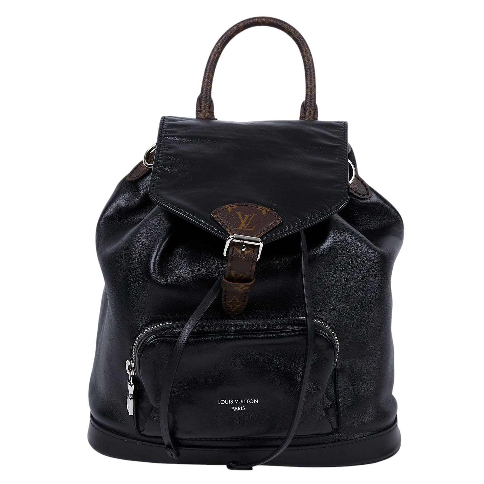 路易威登 LOUIS VUITTON Montsouris Vibe PM 後背包 M12587 晶片款 Montsouris Vibe PM 防塵袋