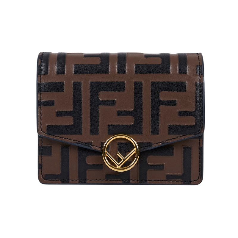 芬迪 FENDI 可斜背錢包 零錢包 8M0408AAFM 原花FF零錢鍊包 無附屬品